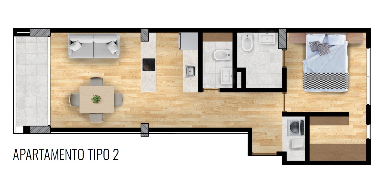Apartamento Tipo 2